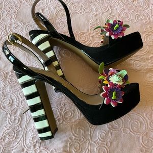 Beautiful Betsey Johnson high heels.